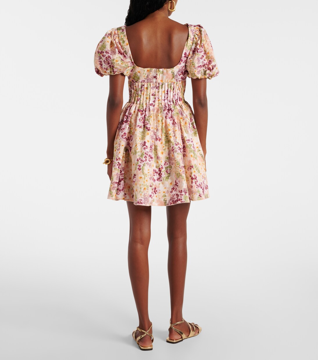 Robe Caramelo Florecer en coton | Agua by Agua Bendita