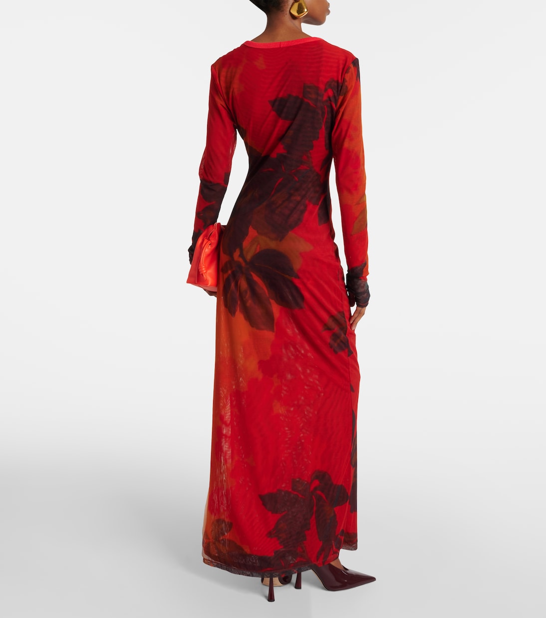 Robe midi Libertine imprimée | SIR