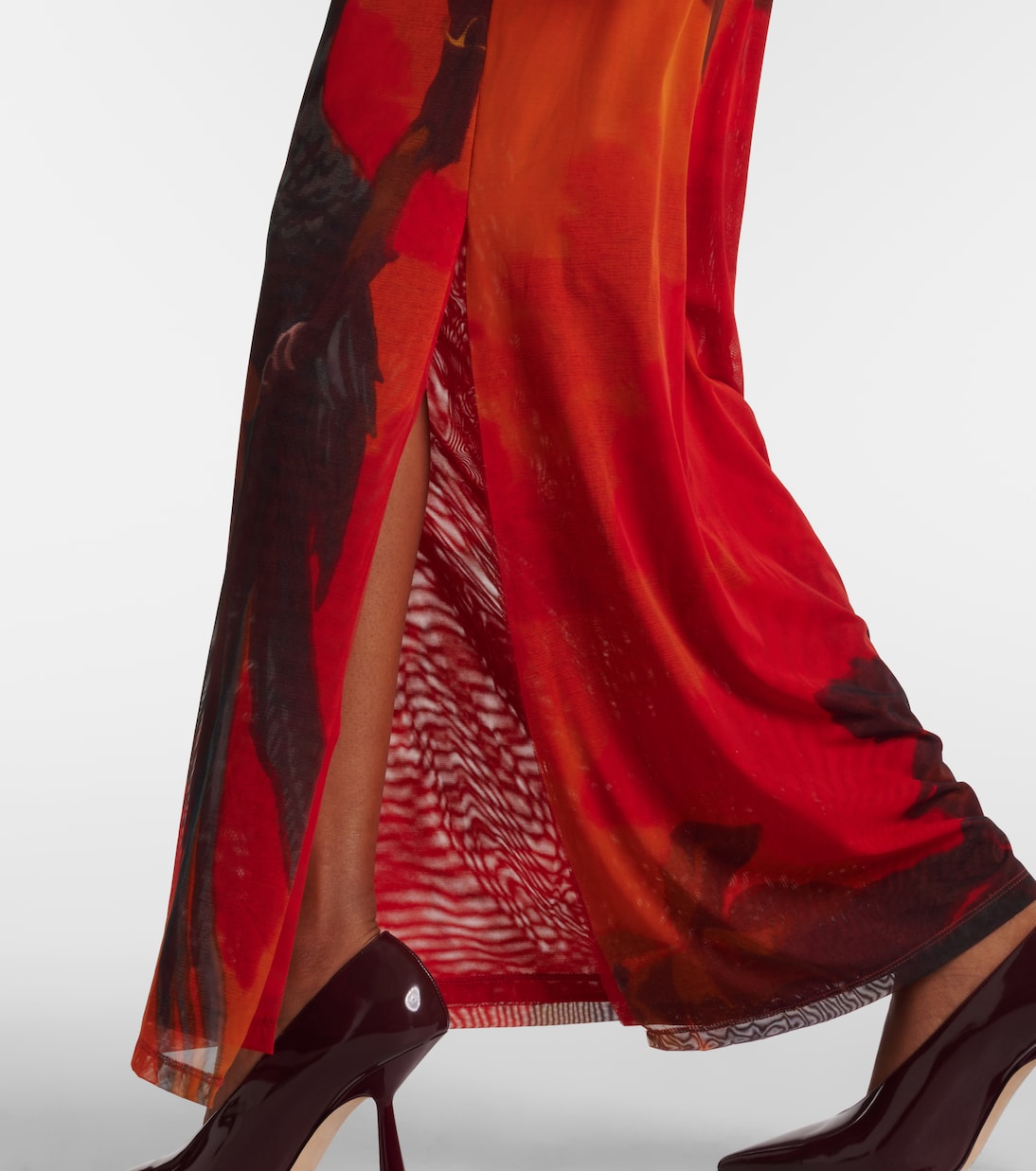 Robe midi Libertine imprimée | SIR