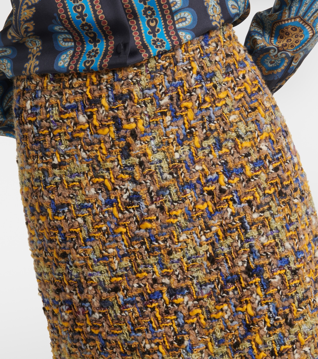 Tweed miniskirt | Etro