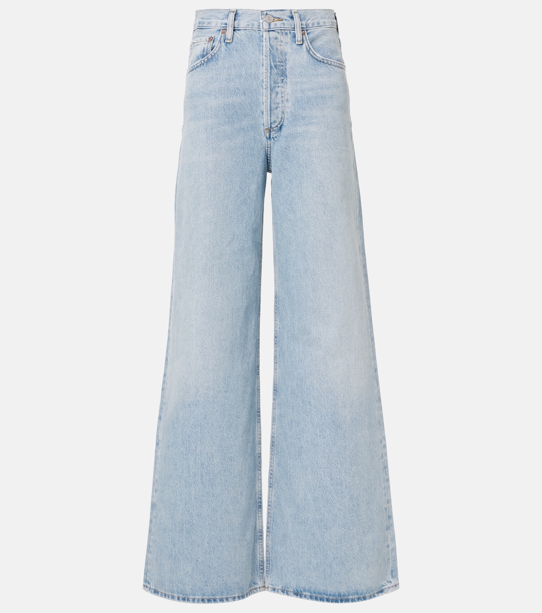 High-Rise Wide-Leg Jeans Dame Jean | Agolde