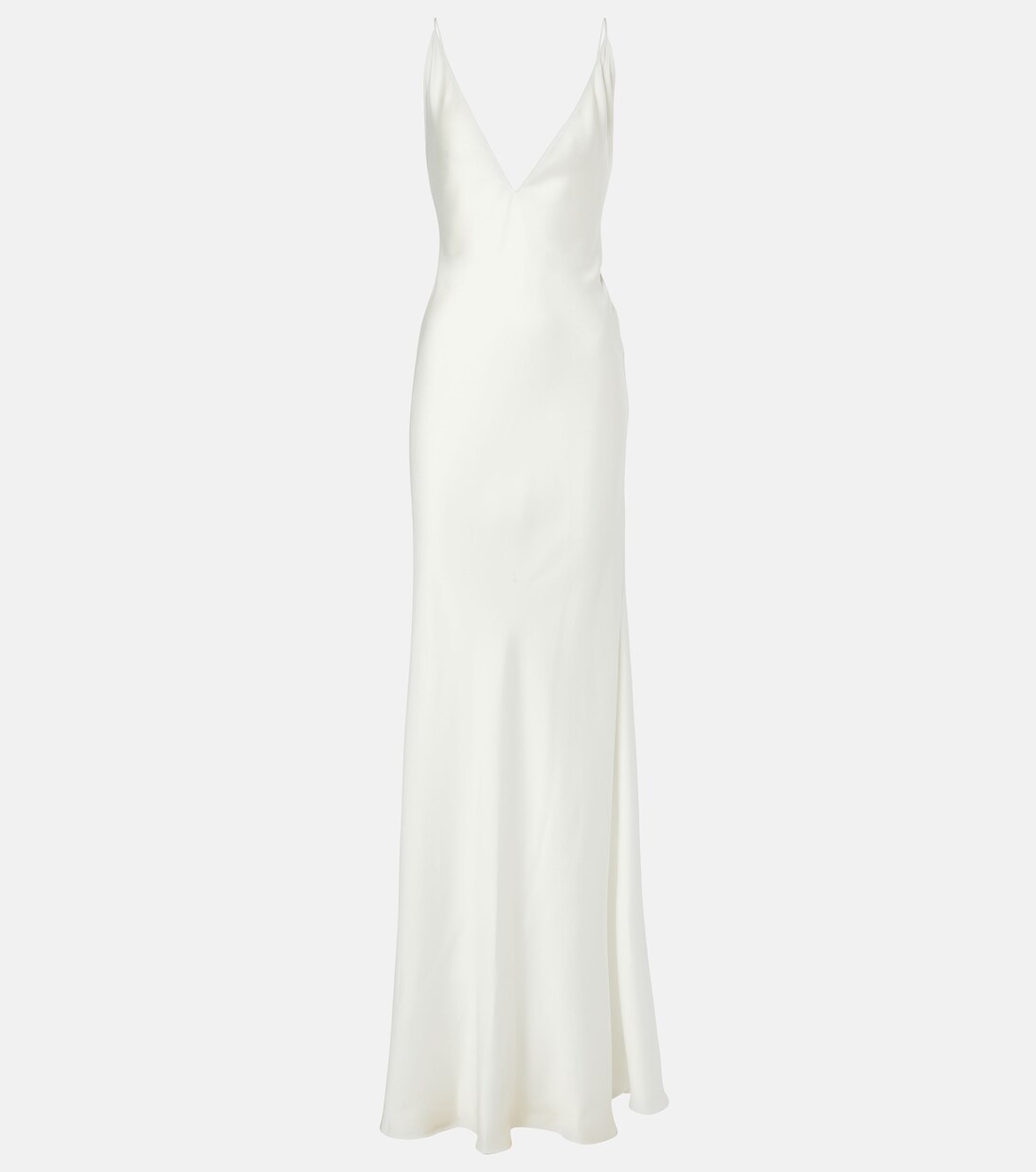 Robe longue en satin | The New Arrivals Ilkyaz Ozel