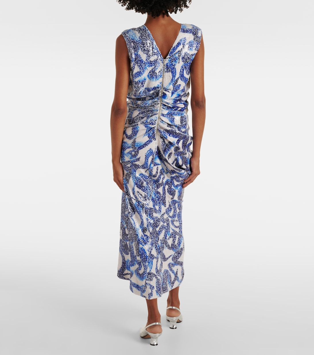 Midikleid mit Pailletten | Dries Van Noten