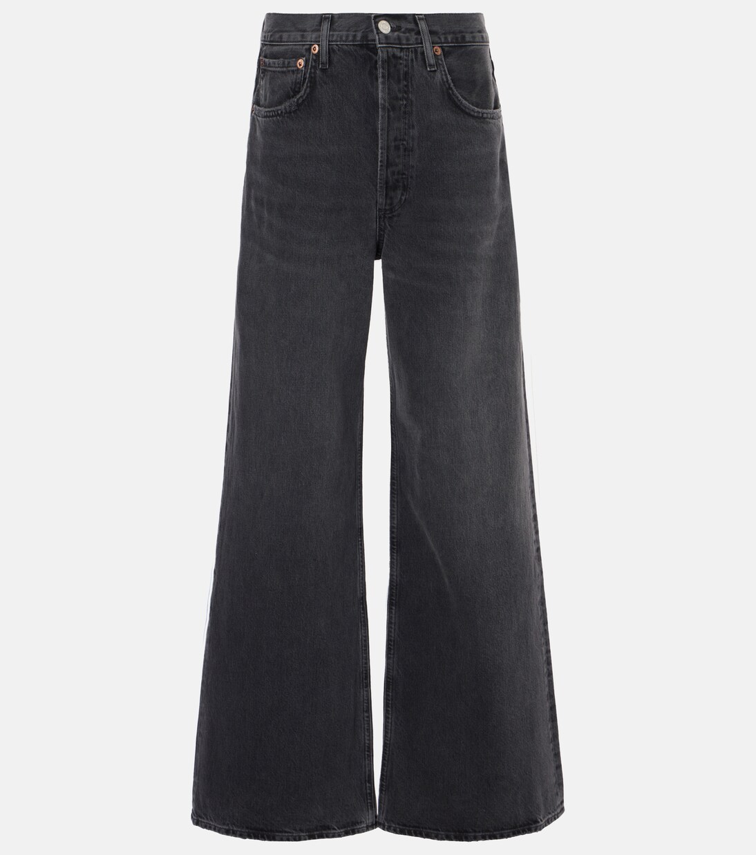 High-Rise Wide-Leg Jeans Dame | Agolde