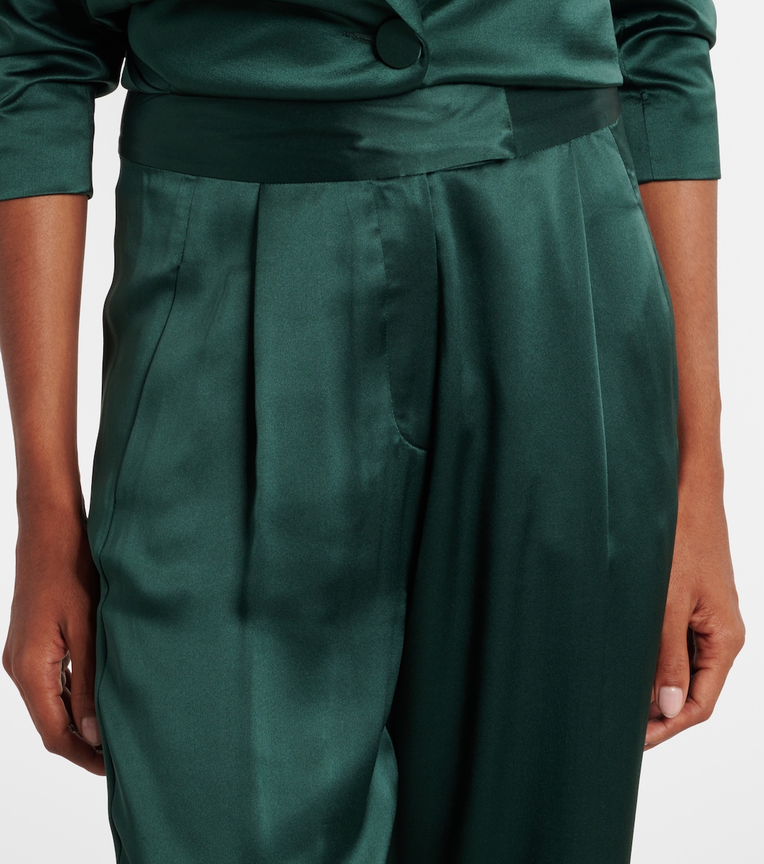 Pantalon ample en soie | The Sei