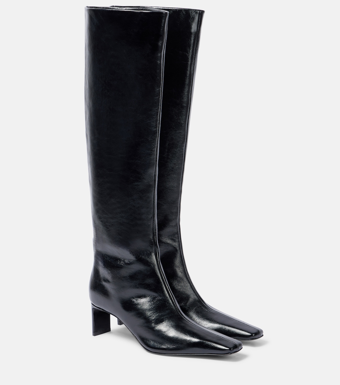 Ona 55 leather knee-high boots | Khaite