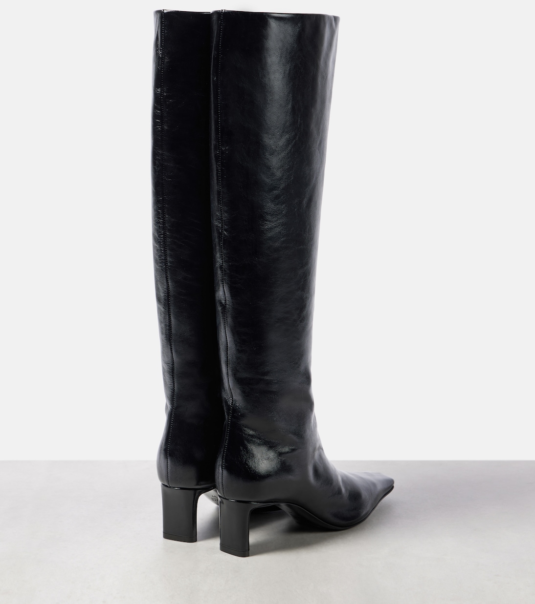 Ona 55 leather knee-high boots | Khaite