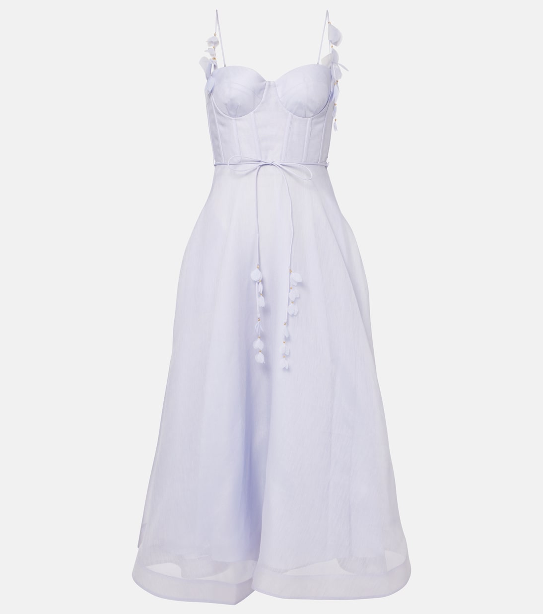 Natura linen and silk corset dress | Zimmermann