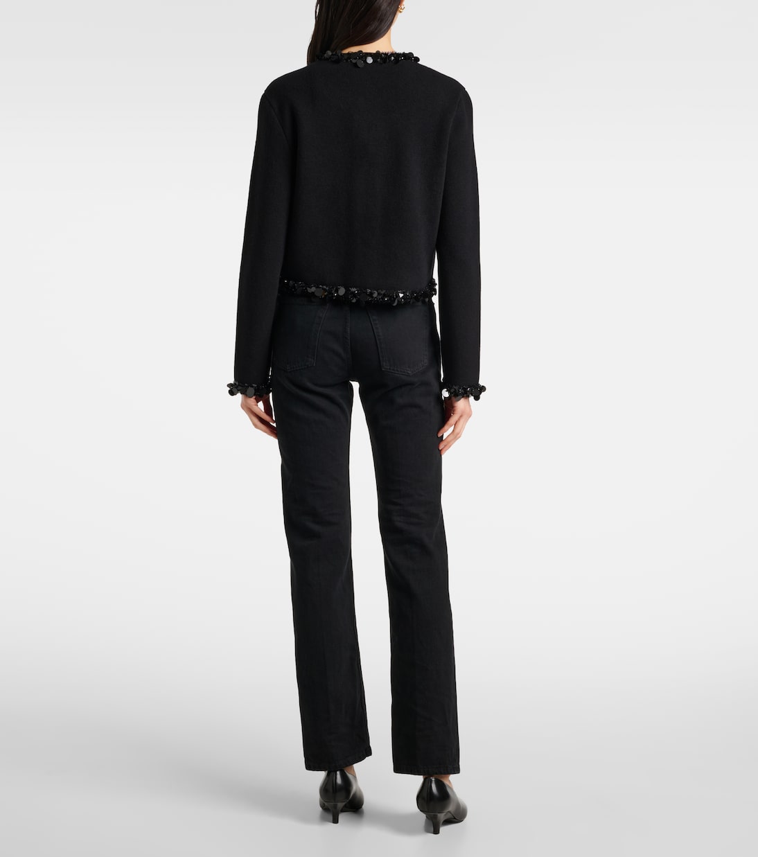 Cardigan Kendra mit Pailletten | Tory Burch