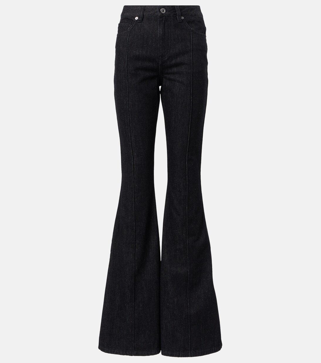 High-Rise Flared Jeans | Self-Portrait