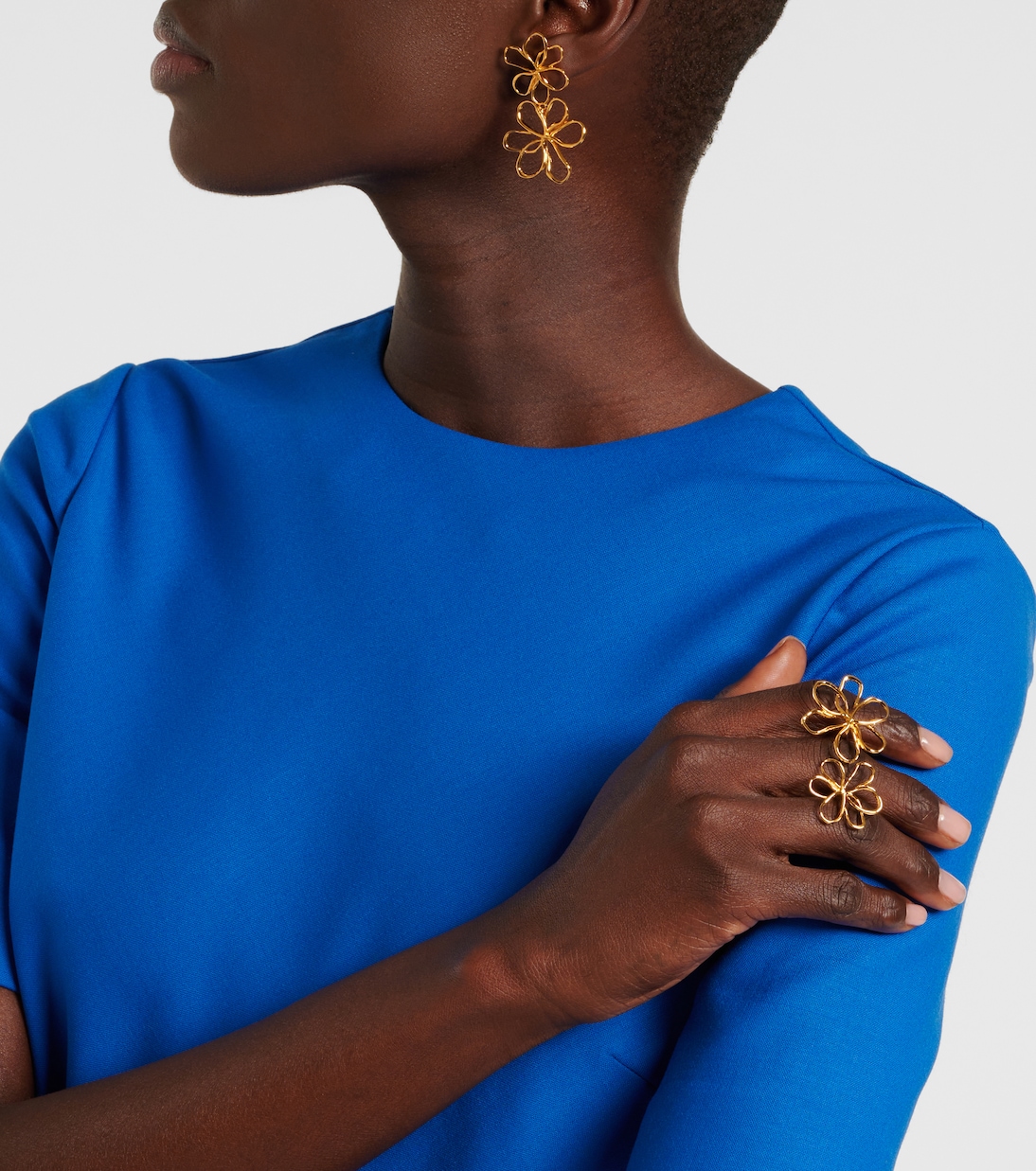 Threaded Flower ring | Oscar de la Renta