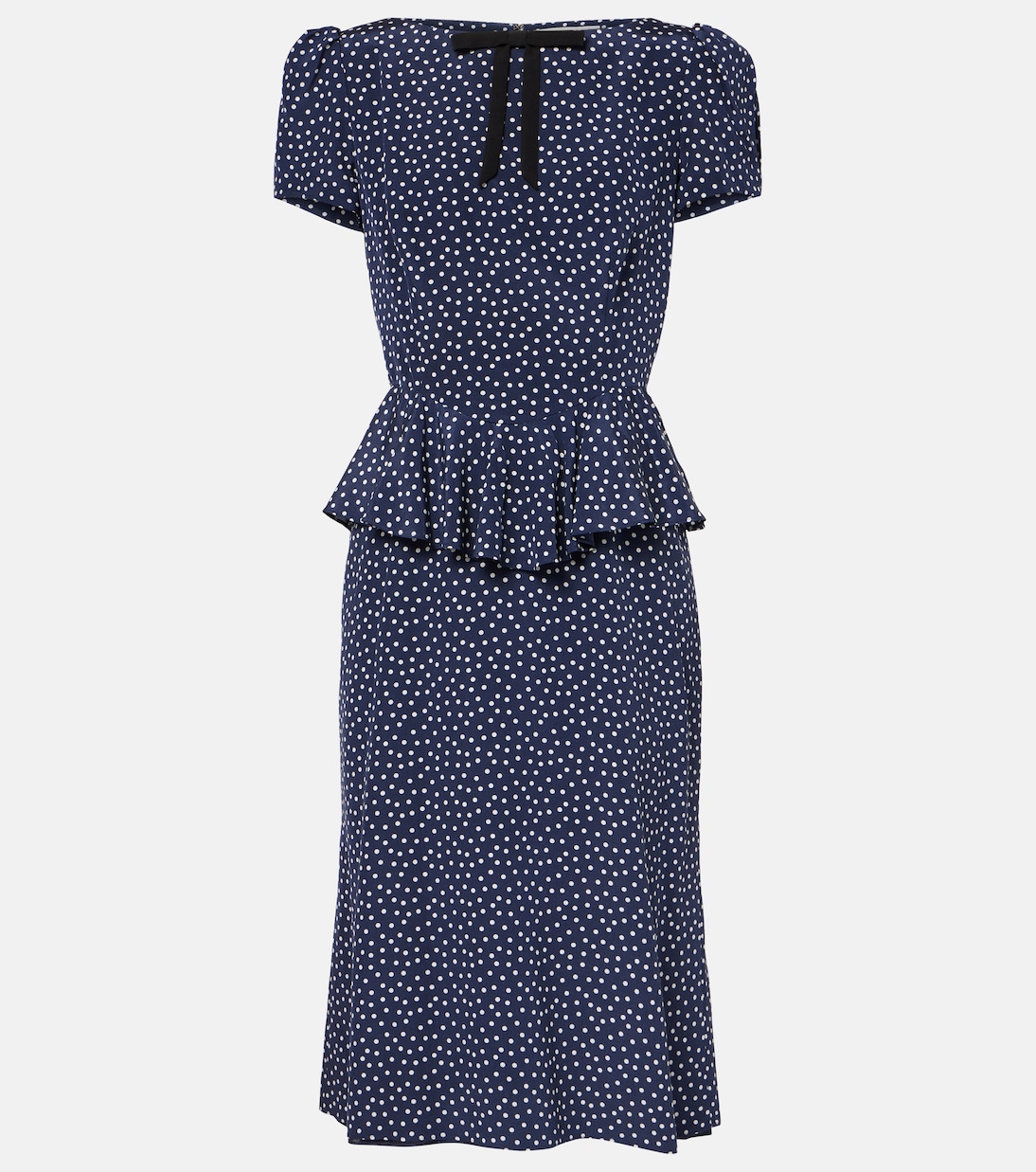 Midikleid aus Seide | Alessandra Rich