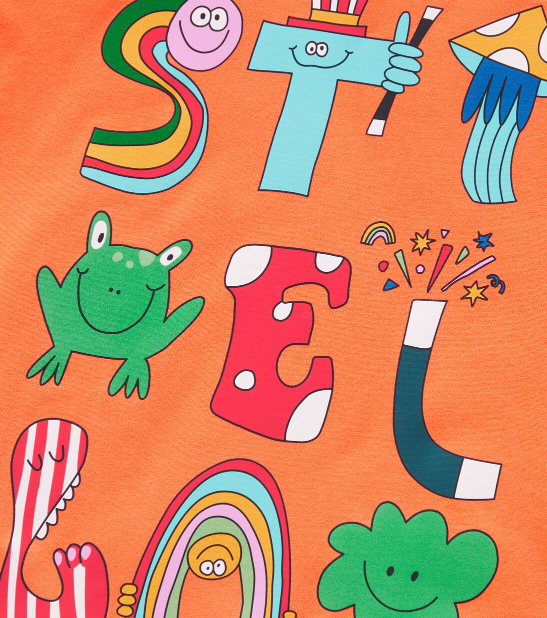 Printed cotton jersey T-shirt | Stella McCartney Kids