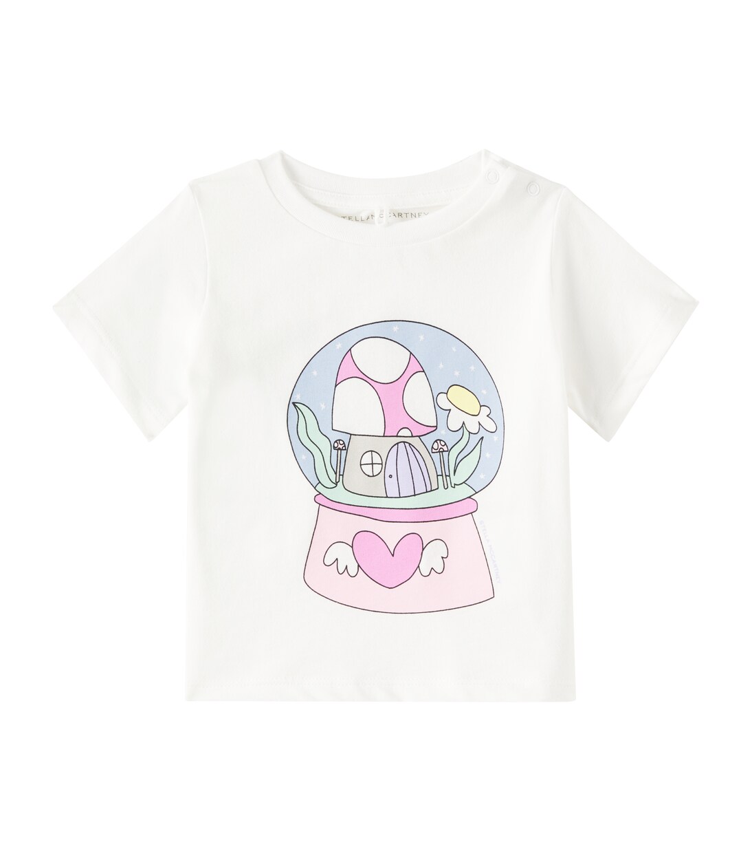 Baby printed cotton jersey T-shirt | Stella McCartney Kids