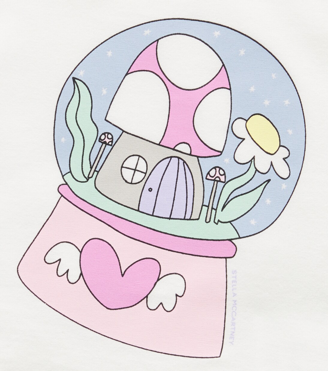 Baby printed cotton jersey T-shirt | Stella McCartney Kids