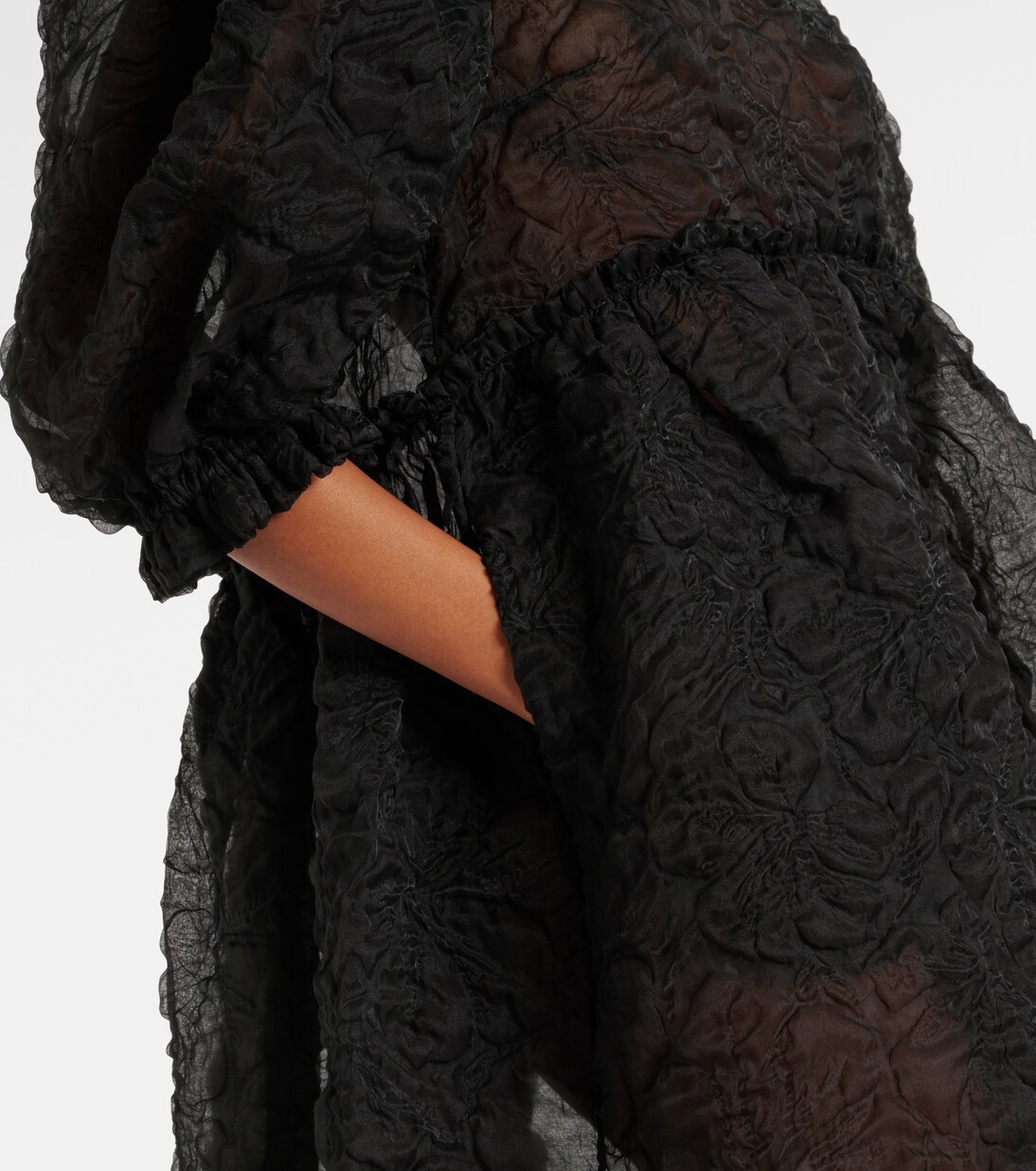 Robe midi à manches bouffantes | Simone Rocha