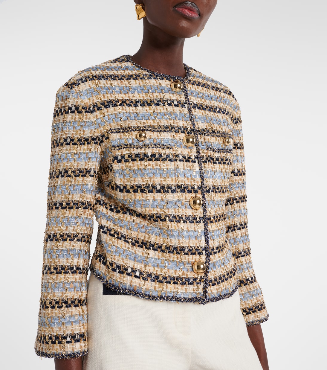 Sumira tweed jacket | Veronica Beard