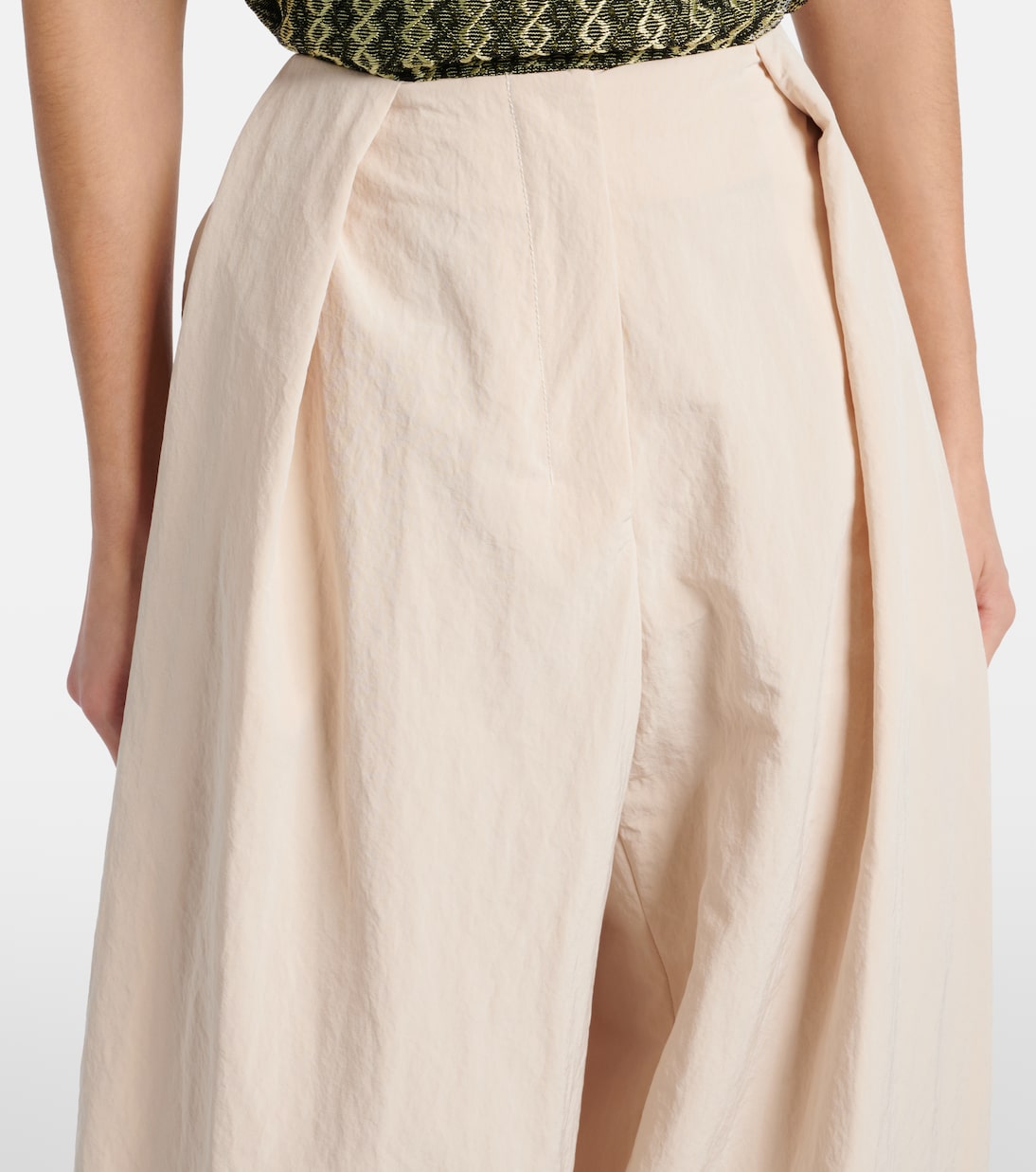 Weite Mid-Rise-Hose Calisson | Jacquemus