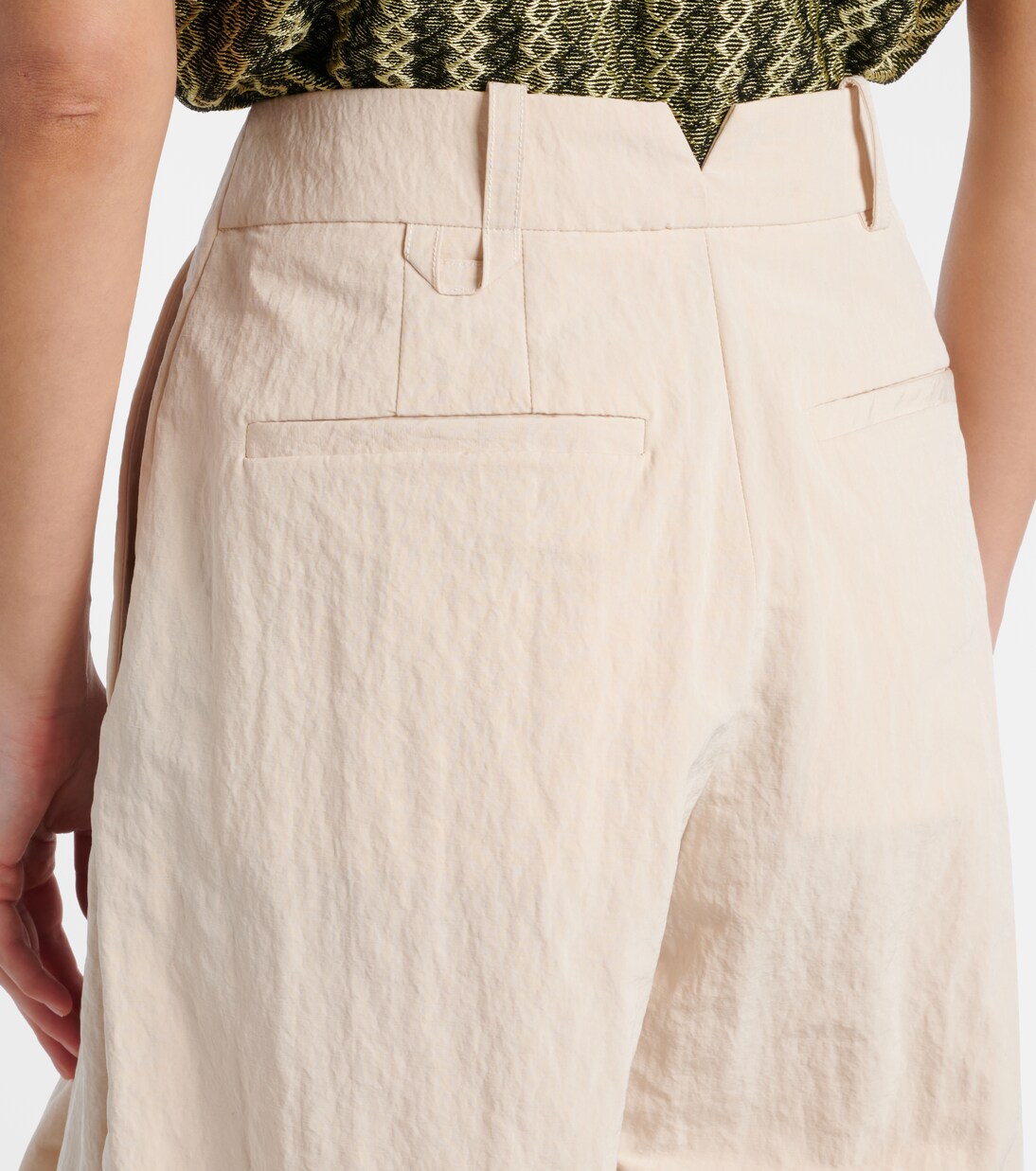 Weite Mid-Rise-Hose Calisson | Jacquemus