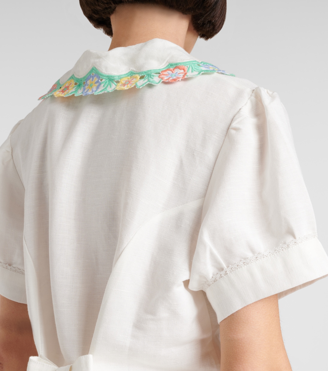 Besticktes Cropped-Top Iveta | Rixo