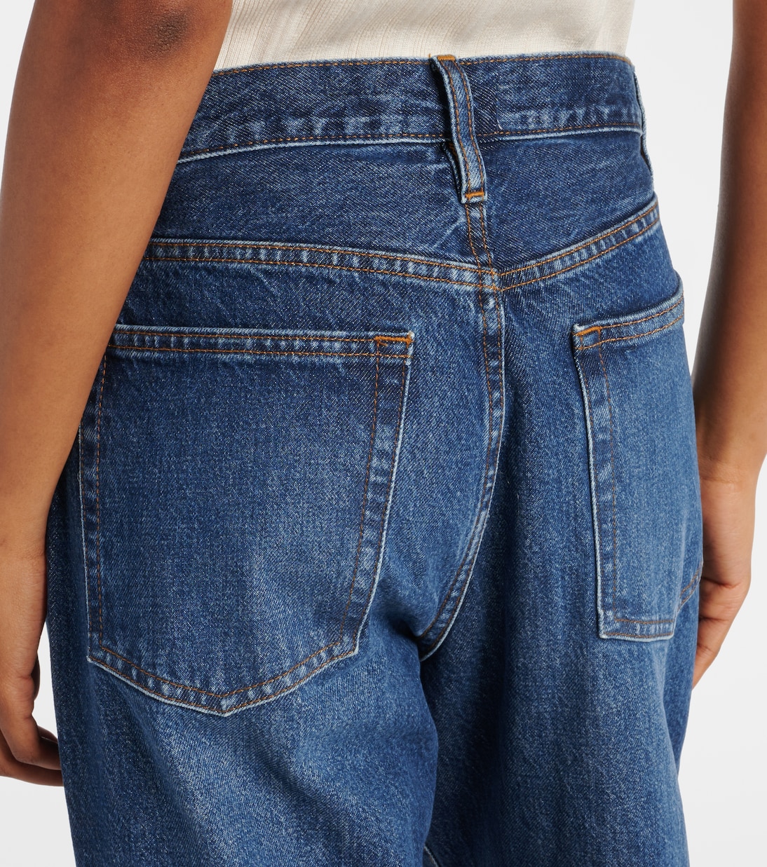 High-Rise Wide-Leg Jeans The Candle | Frame