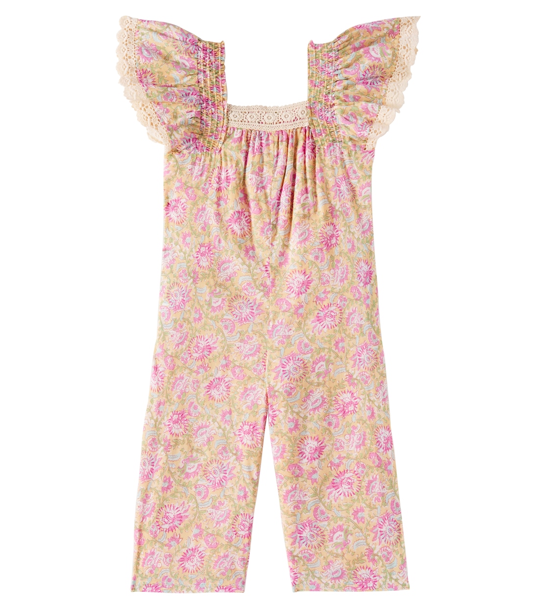 Bedruckter Jumpsuit Irene aus Baumwolle | Louise Misha