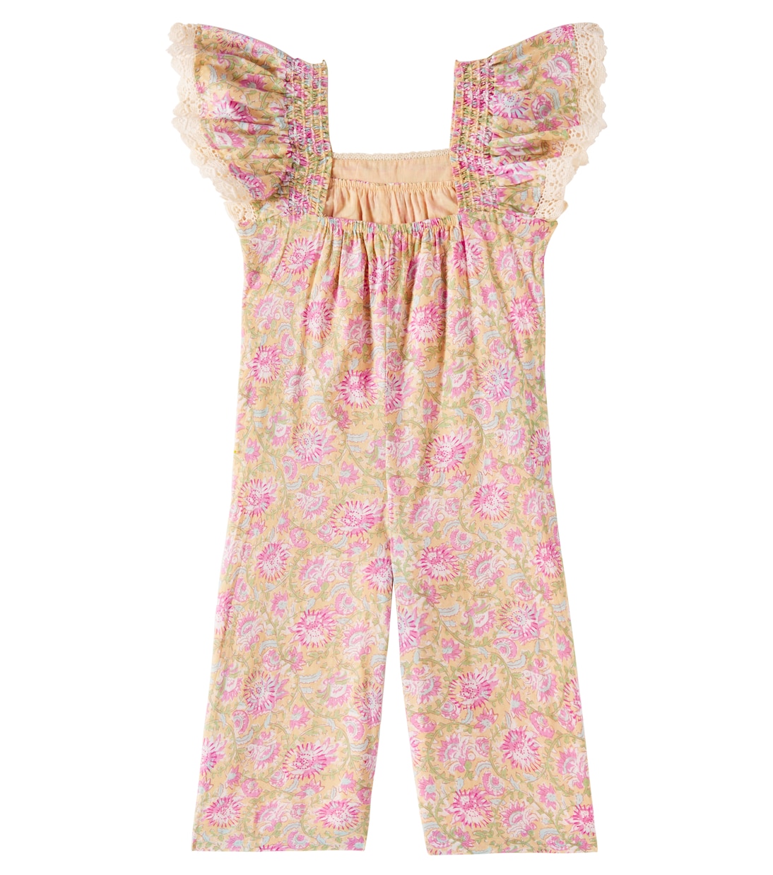 Bedruckter Jumpsuit Irene aus Baumwolle | Louise Misha