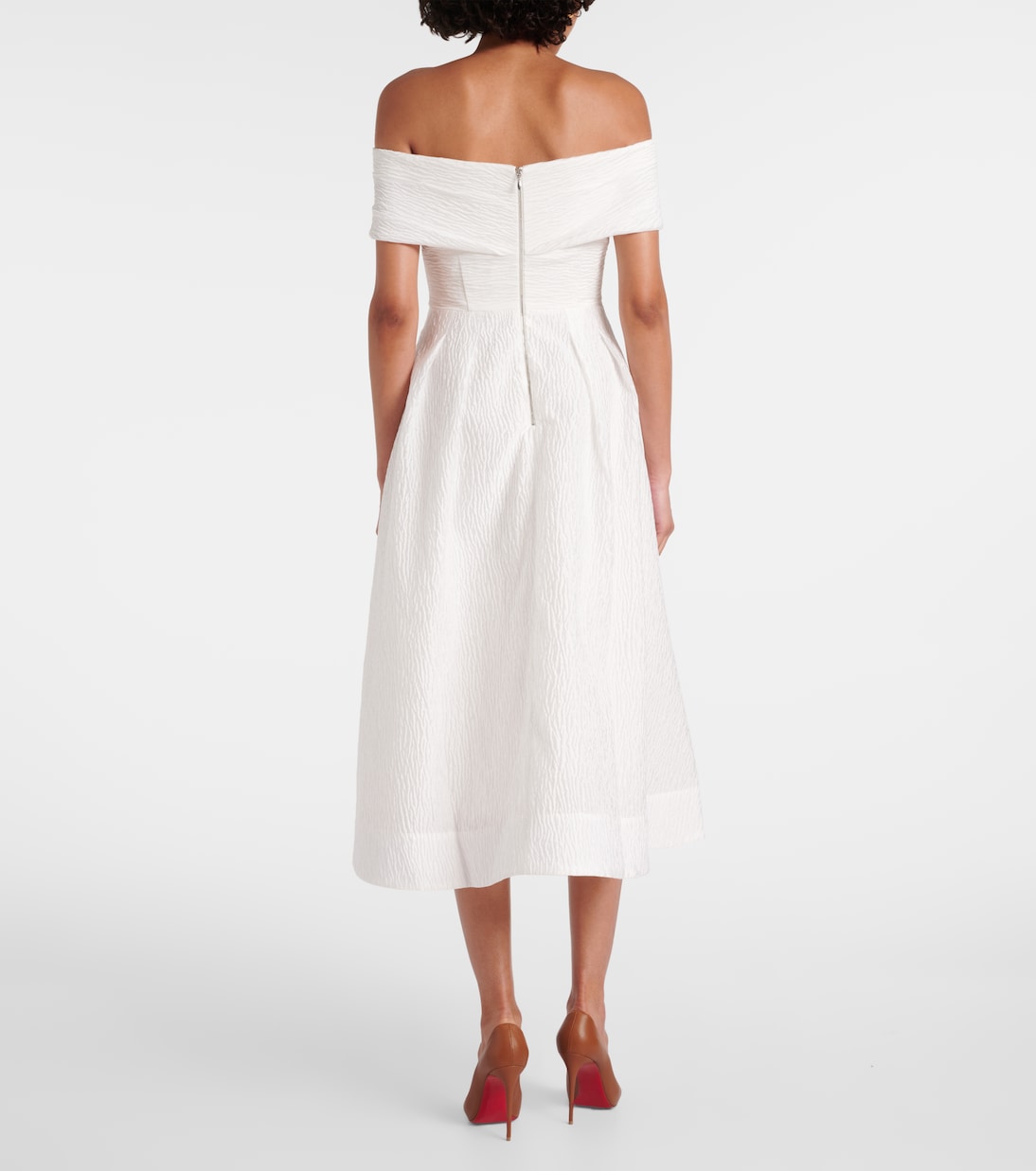 Off-Shoulder-Midikleid Adalyn  | Rebecca Vallance