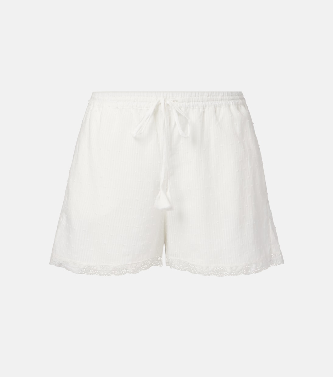 Cruse cotton wide-leg shorts | Poupette St Barth