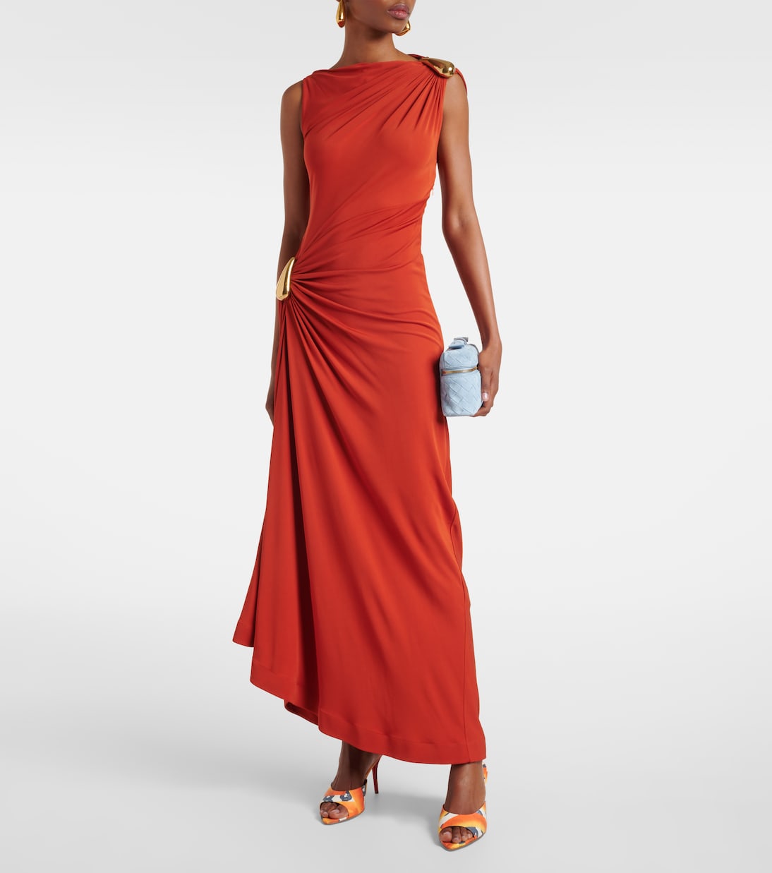 Pantoletten Miss Z 80 aus Canvas | Christian Louboutin