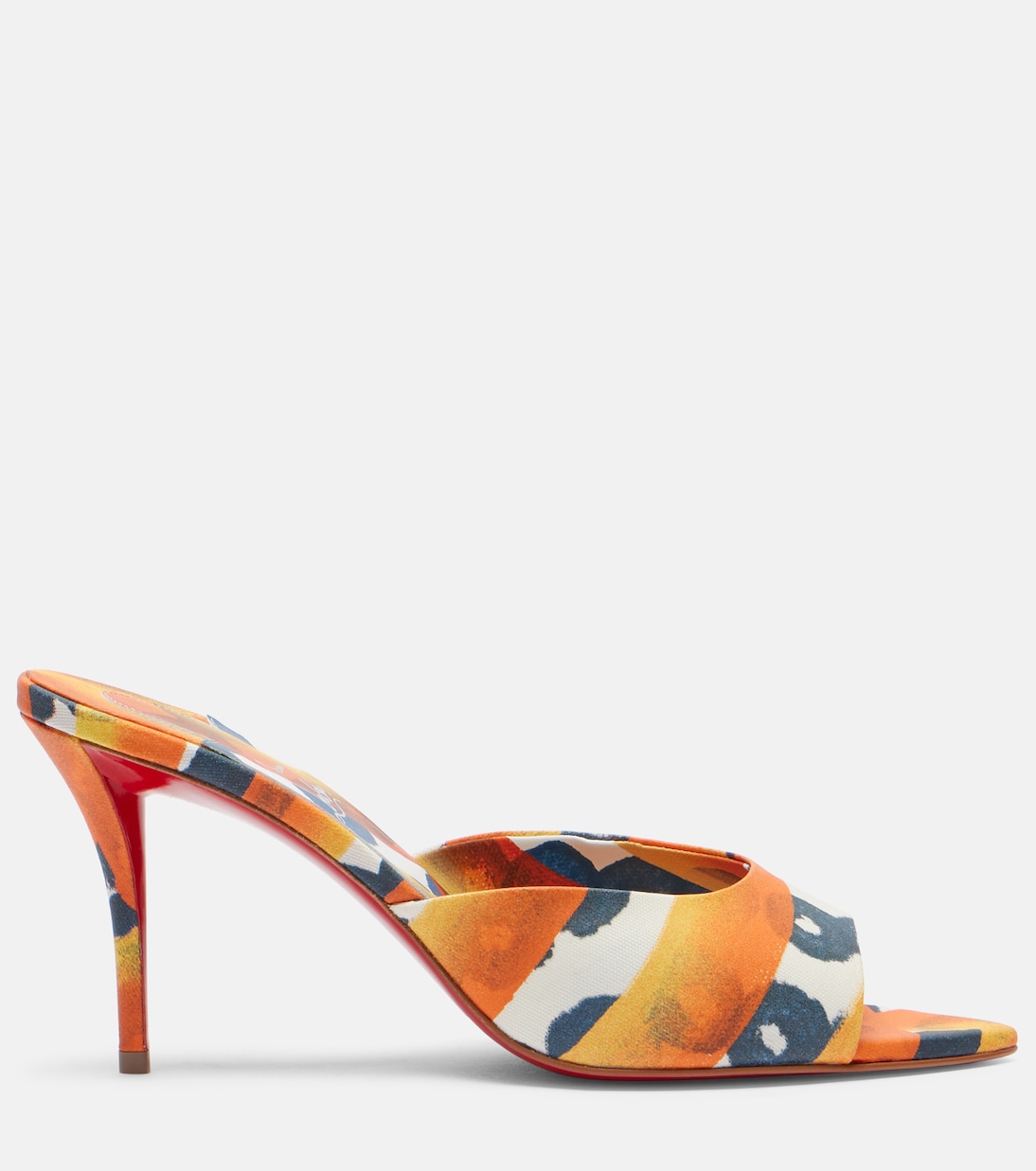 Pantoletten Miss Z 80 aus Canvas | Christian Louboutin