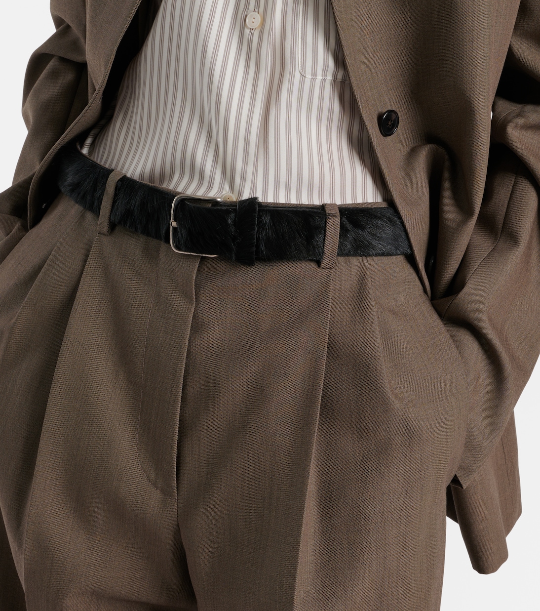 Calf hair belt | The Row