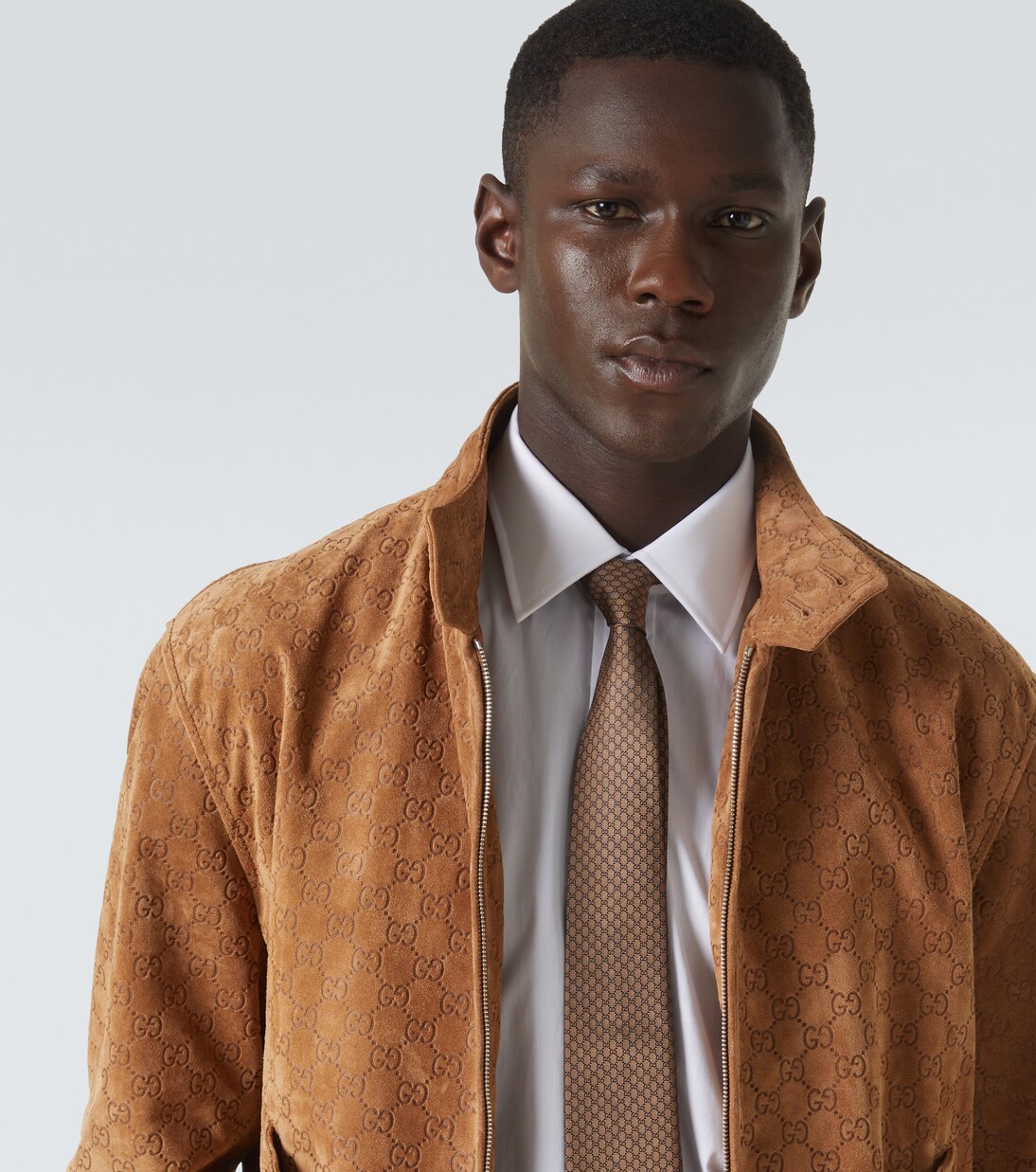 Cravatta in jaquard di seta GG | Gucci