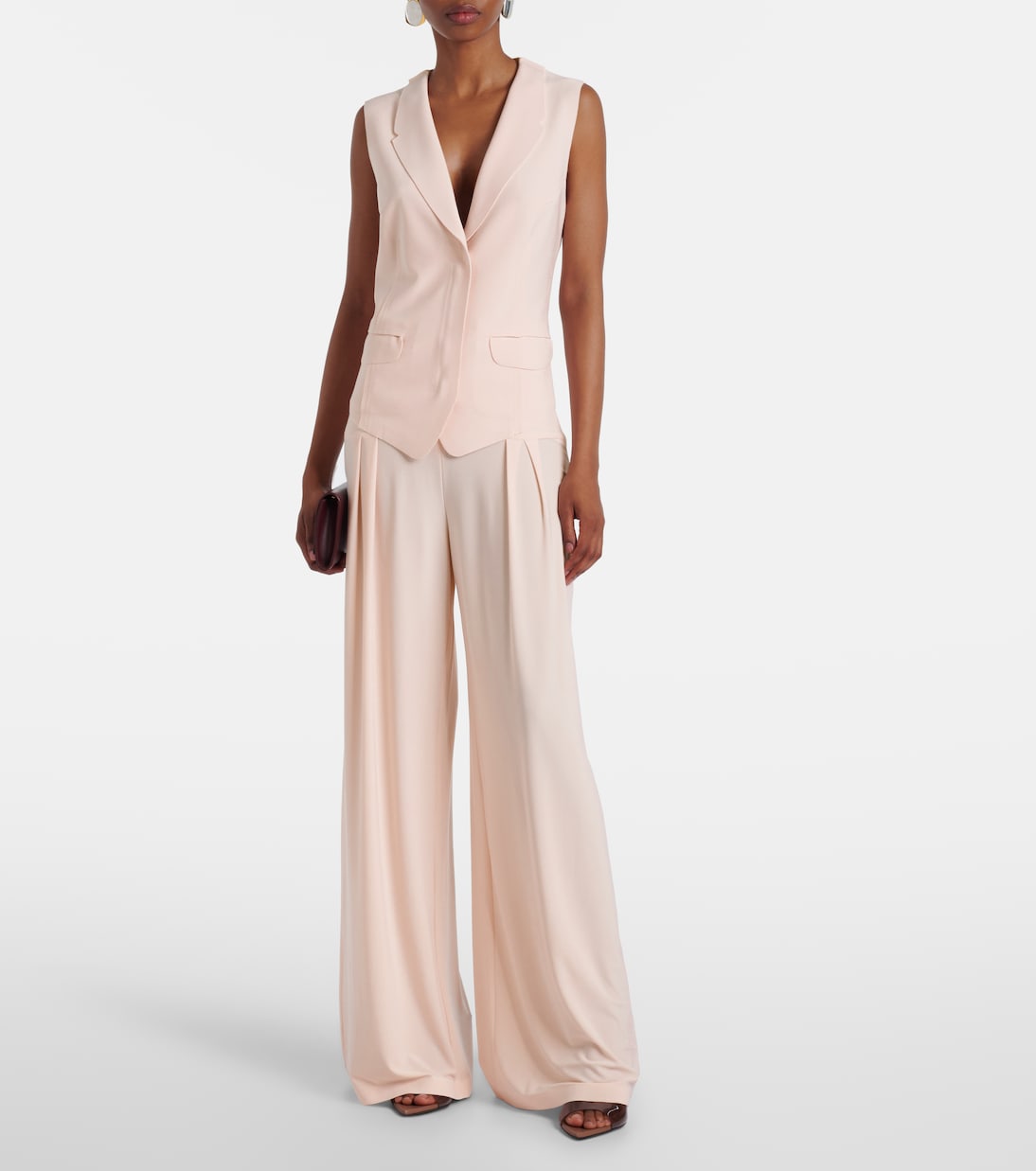 Weste aus Jersey | Norma Kamali