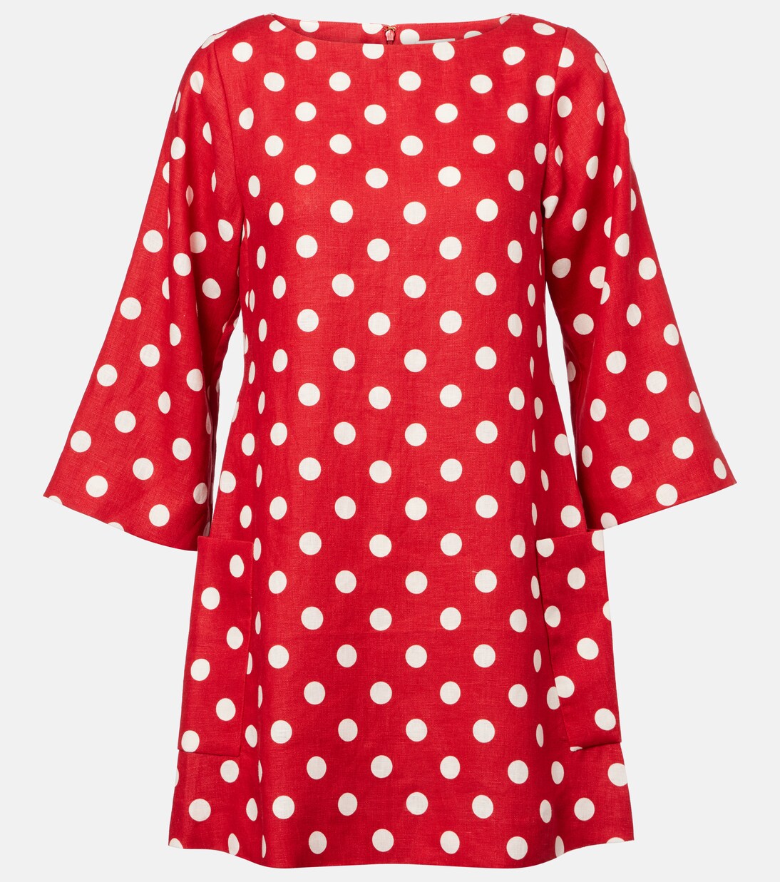 Robe Nina en lin à pois | Posse