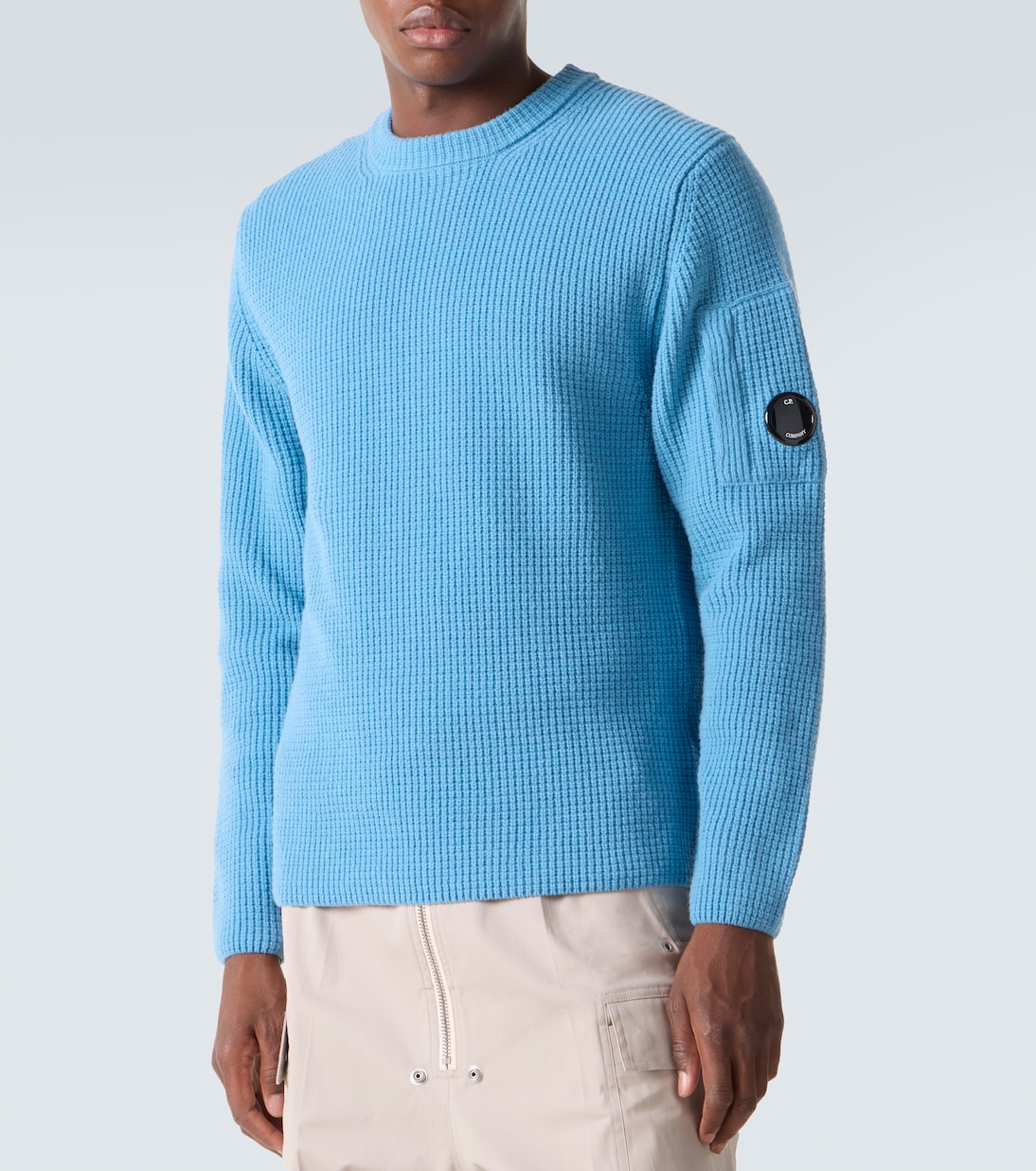 Ribbed-knit wool-blend sweater | C.P. Company