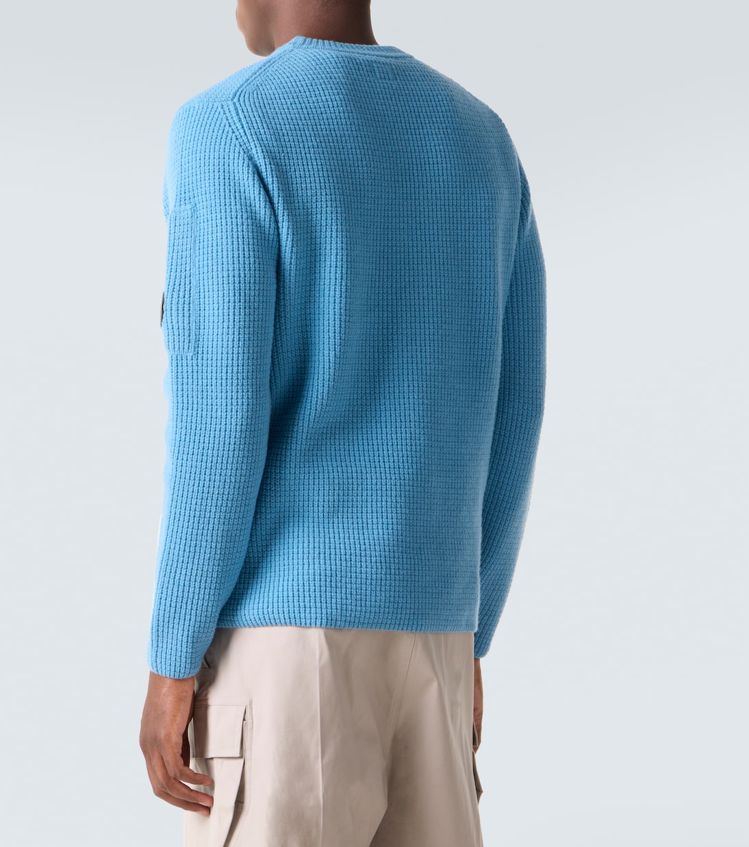 Ribbed-knit wool-blend sweater | C.P. Company