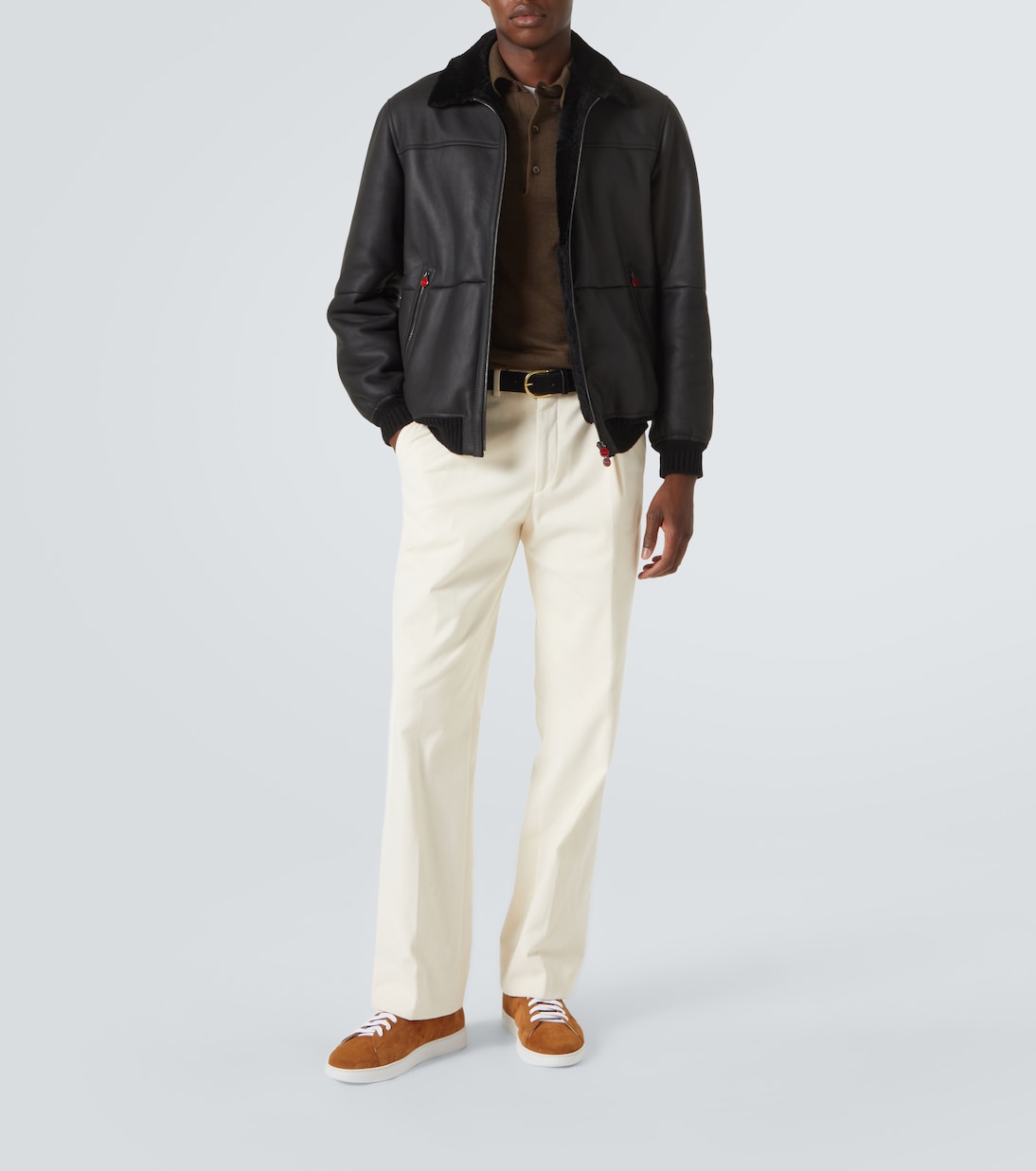 Suede sneakers | Kiton