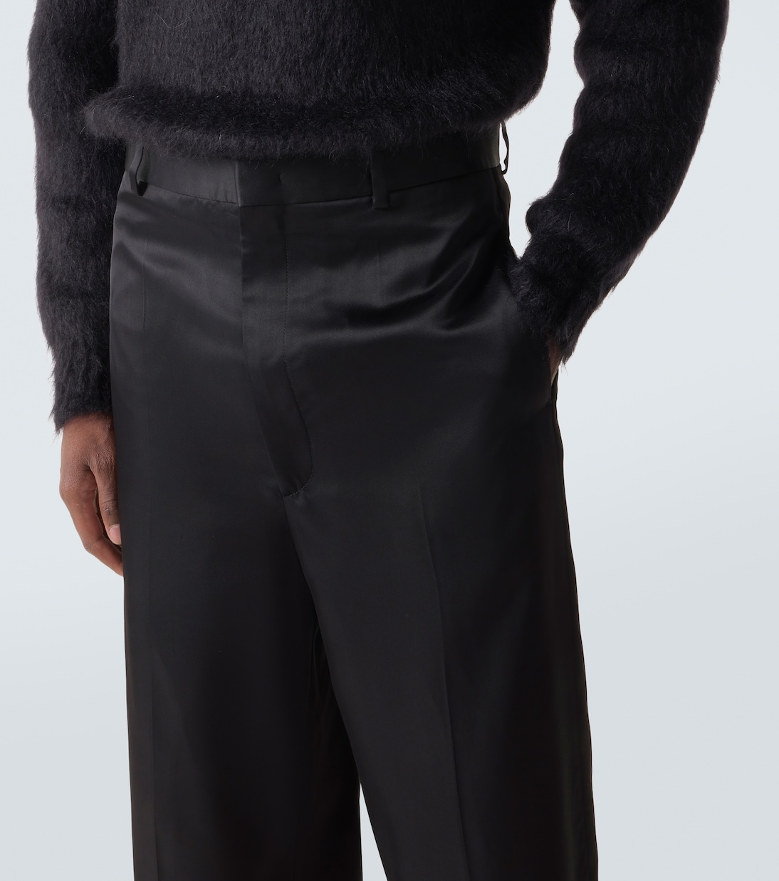 High-rise straight pants | Jil Sander