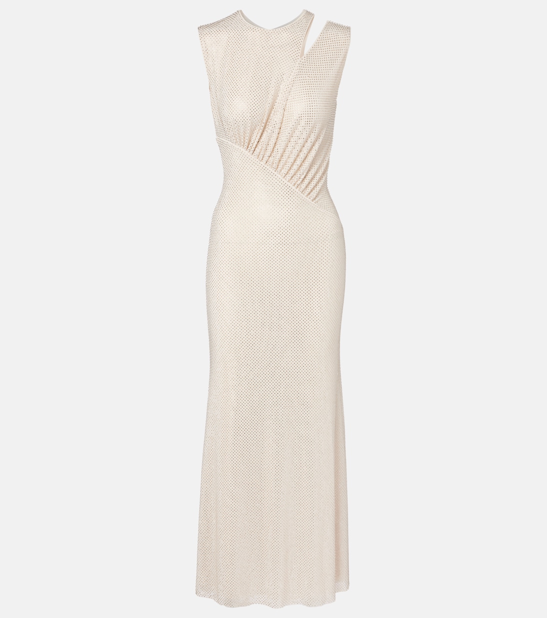 Midikleid mit Kristallen | Self-Portrait