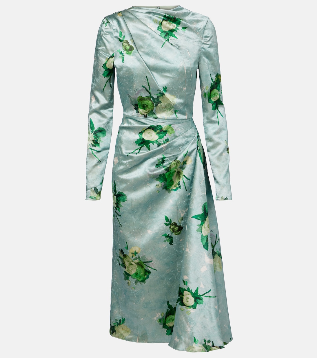 Midikleid aus Satin | Erdem
