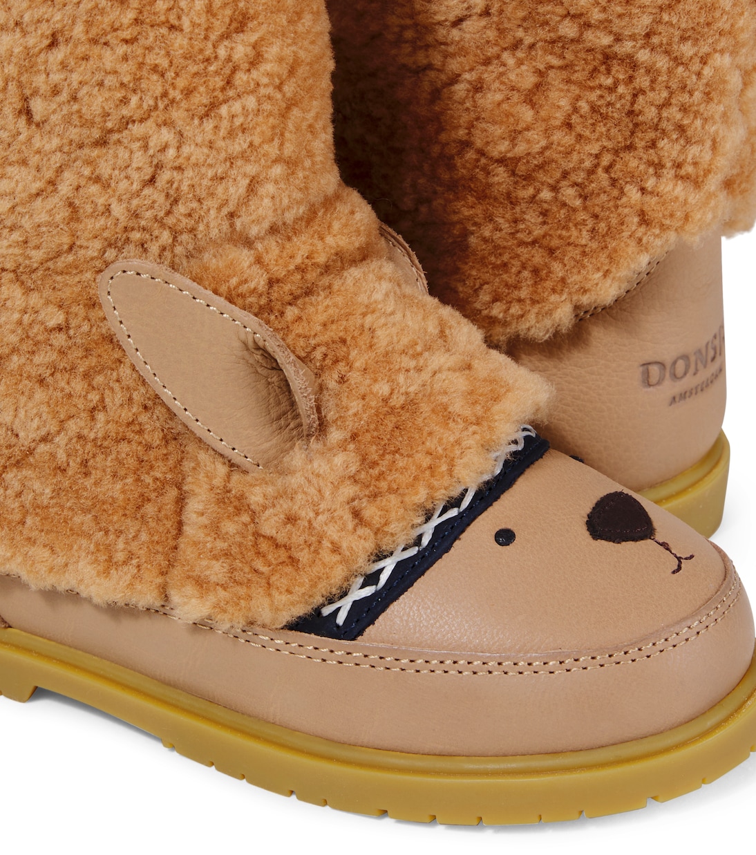 Wadou leather and shearling boots | Donsje