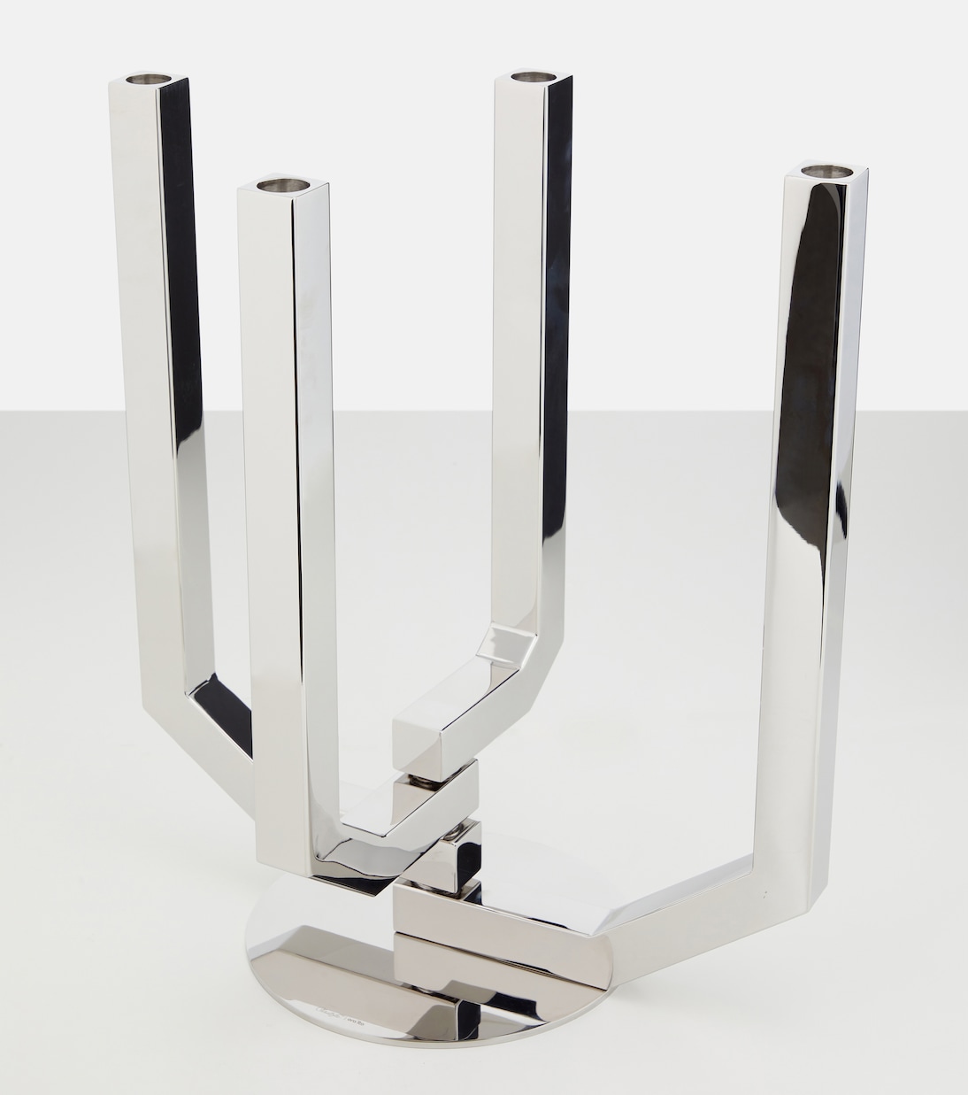 Arborescence stainless steel candle holder | Christofle