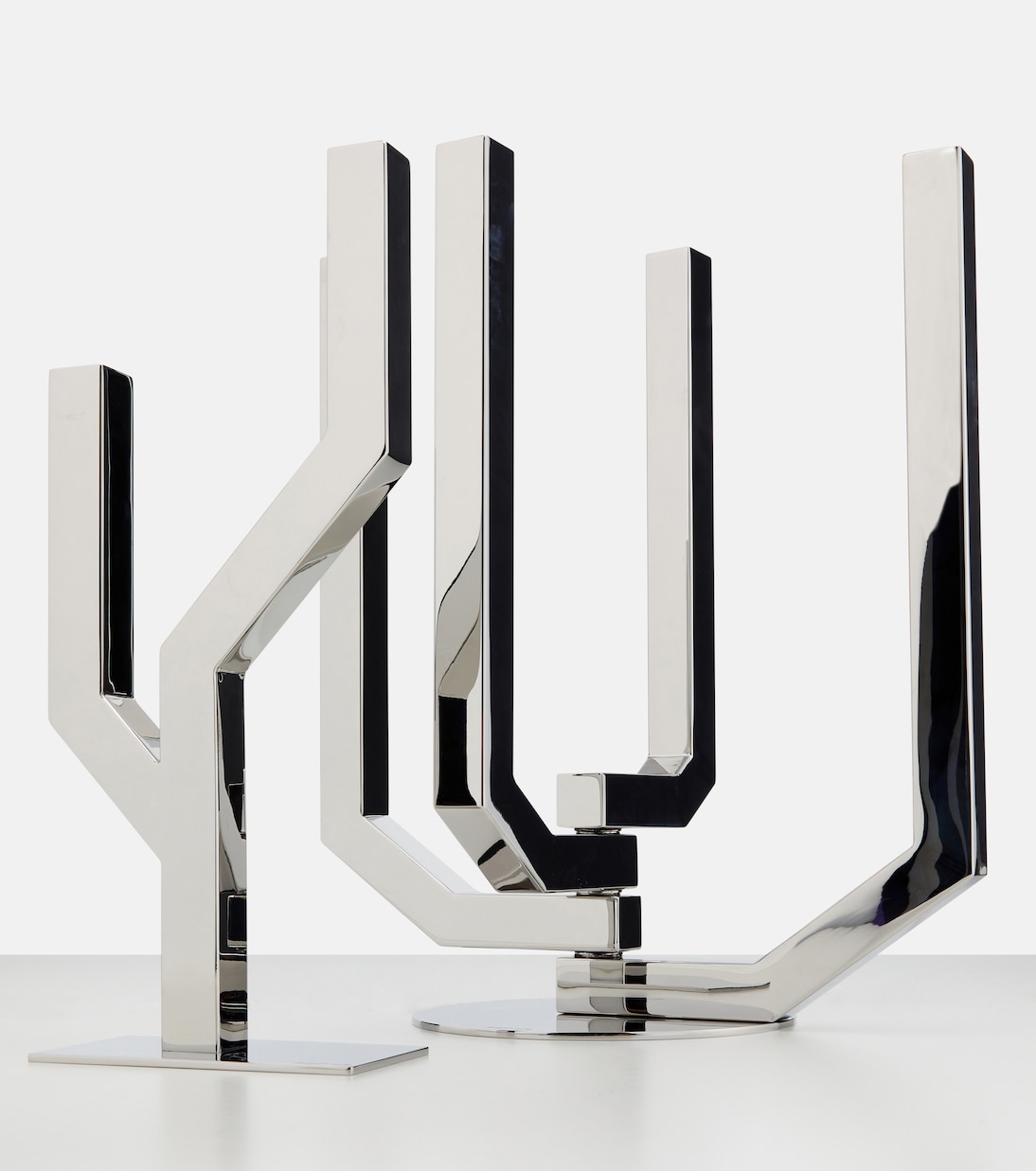 Arborescence stainless steel candle holder | Christofle
