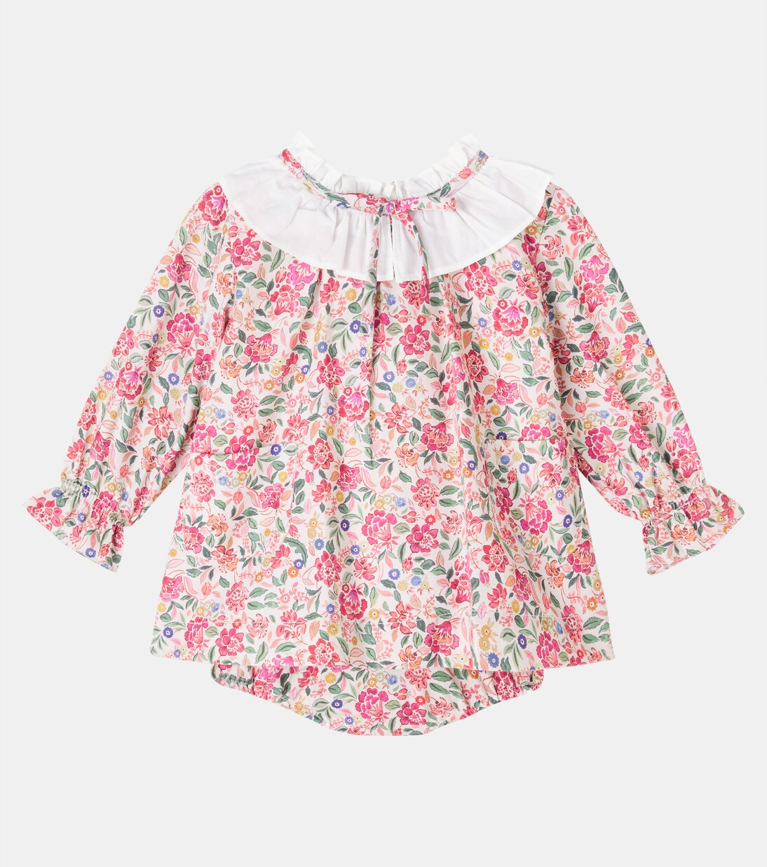 Baby Odisea floral dress and bloomers set | La Coqueta