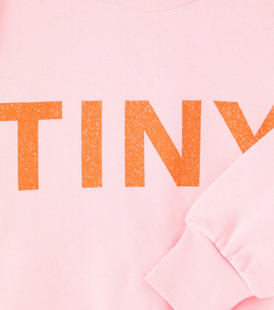 Colorblocked cotton jersey sweatshirt  | Tinycottons