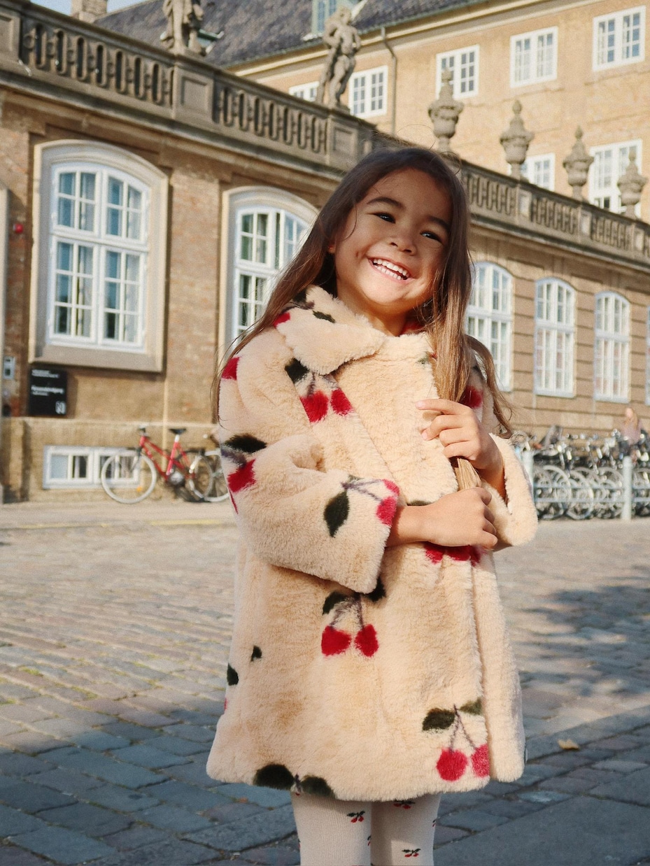 Cappotto Fuzzie con stampa  | Konges Sløjd