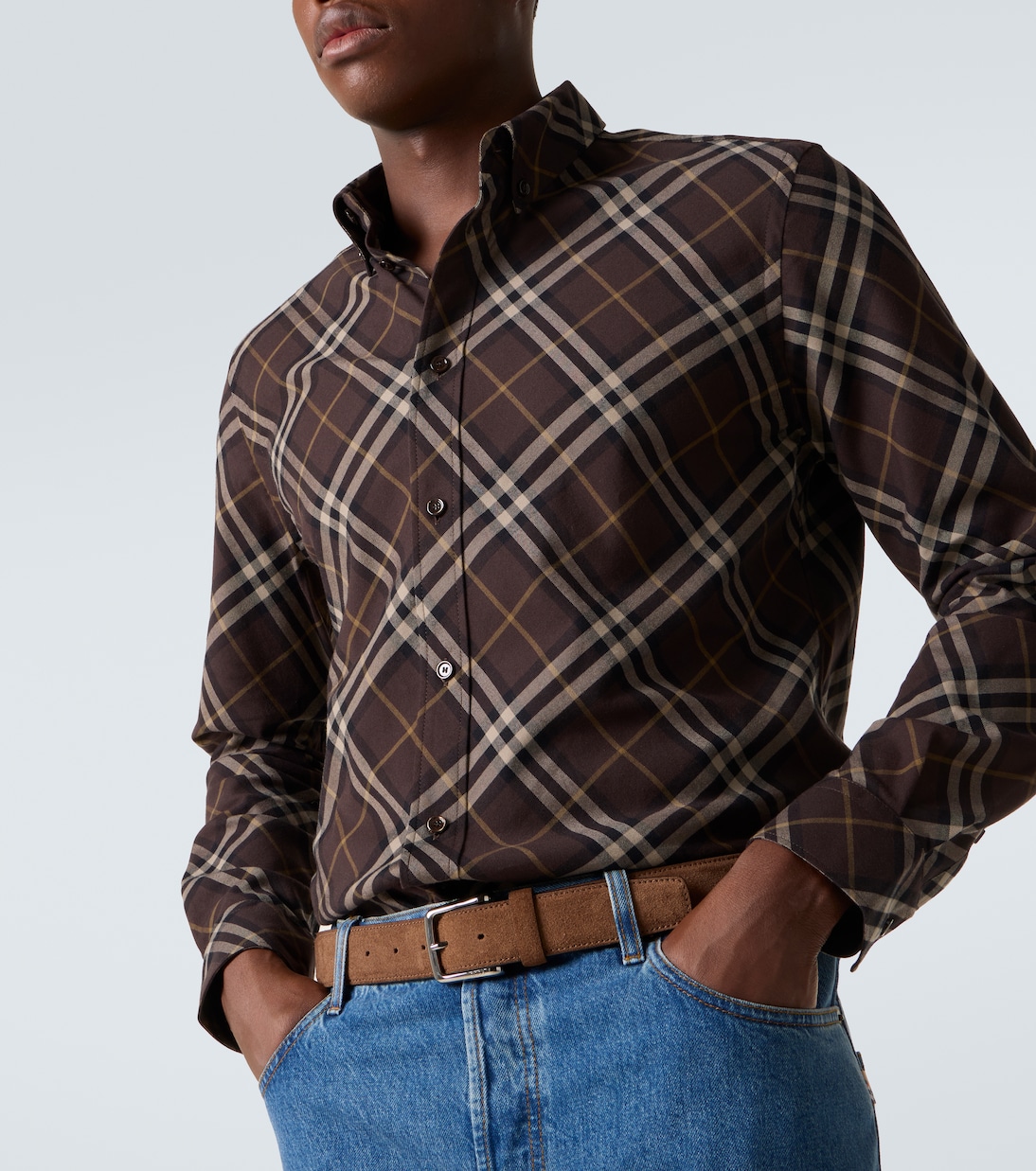 Burberry Check cotton shirt | Burberry