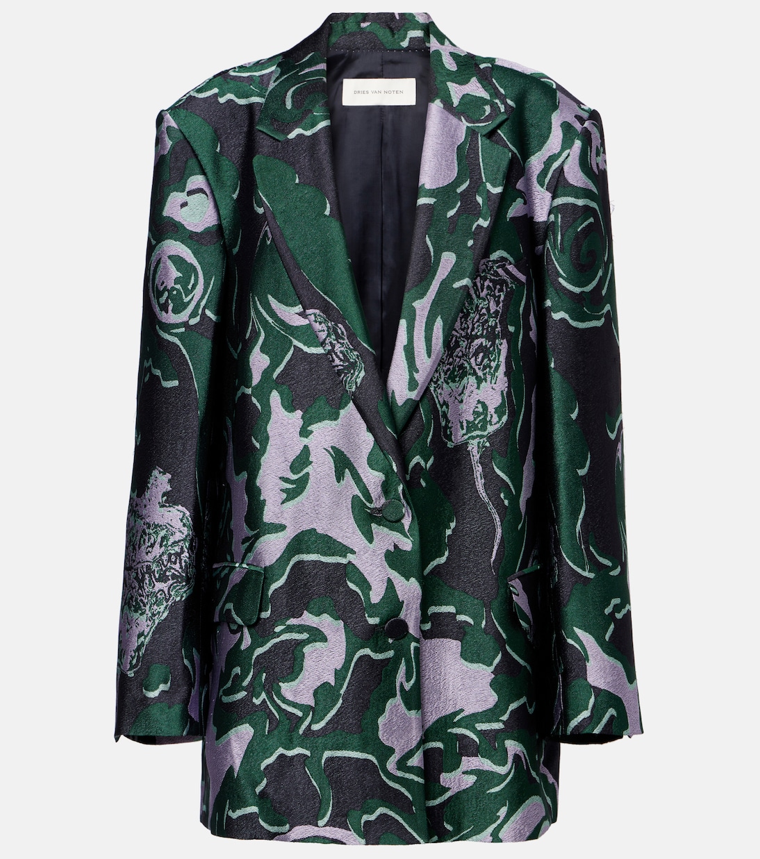 Printed blazer | Dries Van Noten