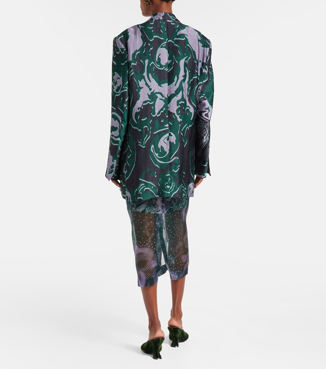 Printed blazer | Dries Van Noten